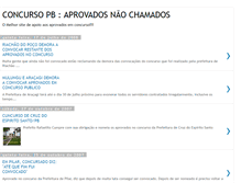 Tablet Screenshot of concursados-nao-chamados.blogspot.com