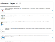 Tablet Screenshot of minuevoblogeninicial.blogspot.com