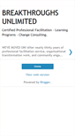 Mobile Screenshot of breakthroughsunlimited.blogspot.com