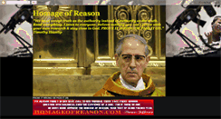 Desktop Screenshot of homageofreason.blogspot.com