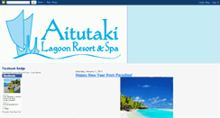 Desktop Screenshot of aitutakilagoonresort.blogspot.com