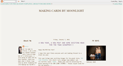 Desktop Screenshot of makingcardsbymoonlight.blogspot.com