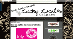 Desktop Screenshot of luckylocal.blogspot.com