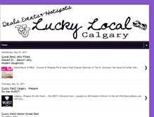 Tablet Screenshot of luckylocal.blogspot.com