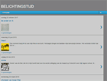 Tablet Screenshot of belichtingstijd.blogspot.com