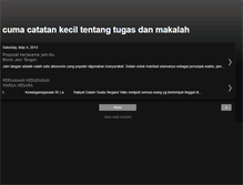 Tablet Screenshot of makalahtugaspaper.blogspot.com