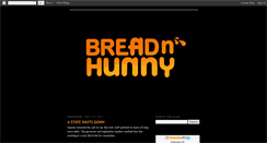 Desktop Screenshot of breadnhunny.blogspot.com