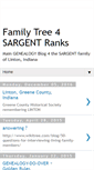 Mobile Screenshot of familytree4sargent.blogspot.com