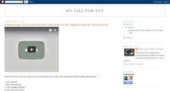 Desktop Screenshot of nojailforpot.blogspot.com