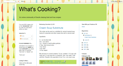 Desktop Screenshot of friendswithrecipes.blogspot.com