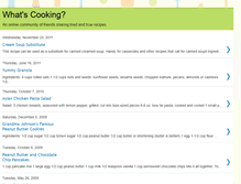 Tablet Screenshot of friendswithrecipes.blogspot.com