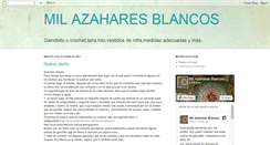 Desktop Screenshot of milazaharesblancos.blogspot.com