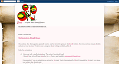 Desktop Screenshot of litmagscrollsubmissions.blogspot.com