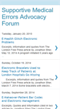Mobile Screenshot of medicalerroradvocacyforum.blogspot.com