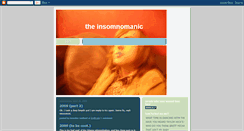 Desktop Screenshot of insomnomanic.blogspot.com