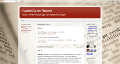 Desktop Screenshot of gradnigo.blogspot.com