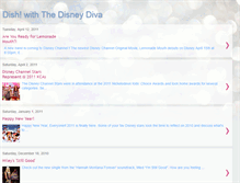 Tablet Screenshot of dishwiththedisneydiva.blogspot.com