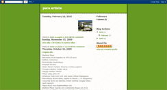Desktop Screenshot of paraartista.blogspot.com