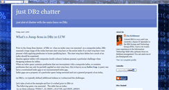 Desktop Screenshot of justdb2chatter.blogspot.com