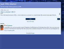 Tablet Screenshot of justdb2chatter.blogspot.com