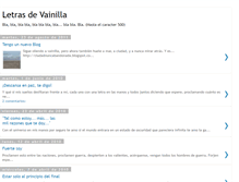 Tablet Screenshot of inspiracion-vainilla.blogspot.com