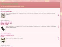 Tablet Screenshot of glamorous-corner.blogspot.com