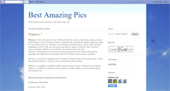 Desktop Screenshot of best-amazing-pics.blogspot.com