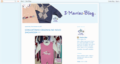 Desktop Screenshot of 3mariasblog.blogspot.com