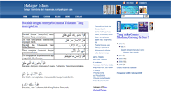 Desktop Screenshot of dariislam.blogspot.com