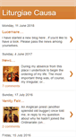 Mobile Screenshot of liturgiae-causa.blogspot.com