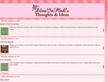 Tablet Screenshot of divainpink.blogspot.com