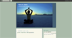 Desktop Screenshot of guruinjeans.blogspot.com