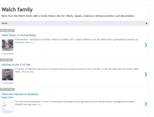 Tablet Screenshot of familywalch.blogspot.com