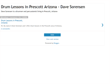 Tablet Screenshot of davesorensen.blogspot.com