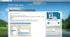 Desktop Screenshot of excelmascerca.blogspot.com