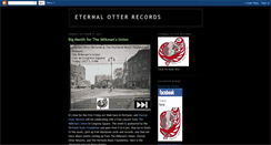 Desktop Screenshot of eternalotterrecords.blogspot.com