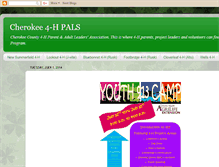 Tablet Screenshot of cherokee4hpals.blogspot.com