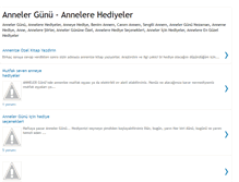 Tablet Screenshot of anneler-gunu.blogspot.com