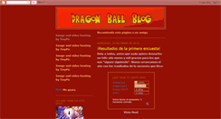 Desktop Screenshot of dragonball-blogger.blogspot.com