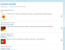 Tablet Screenshot of caracol-carolas.blogspot.com