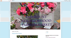 Desktop Screenshot of fairmountmarket.blogspot.com