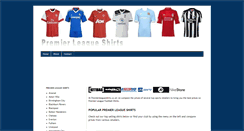 Desktop Screenshot of premierleagueshirts.blogspot.com
