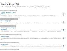 Tablet Screenshot of kaelinearganoil.blogspot.com