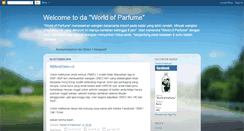 Desktop Screenshot of parfumeworld-msia.blogspot.com