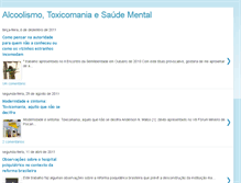 Tablet Screenshot of alcoolismotoxicomaniaesaudemental.blogspot.com