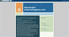 Desktop Screenshot of httpproject-torqueaeriagamescom.blogspot.com