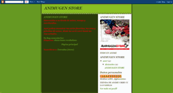 Desktop Screenshot of animugen-store.blogspot.com