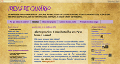 Desktop Screenshot of ideiasdecanario.blogspot.com