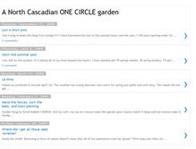 Tablet Screenshot of anorthcascadianonecirclegarden.blogspot.com