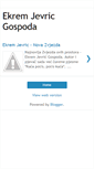 Mobile Screenshot of ekremjevric.blogspot.com